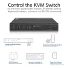 KVM switch ACT 2-Port USB-C/HDMI 4K@60Hz AC7922 with USB keyboard/mouse, HDMI video, 100W PD