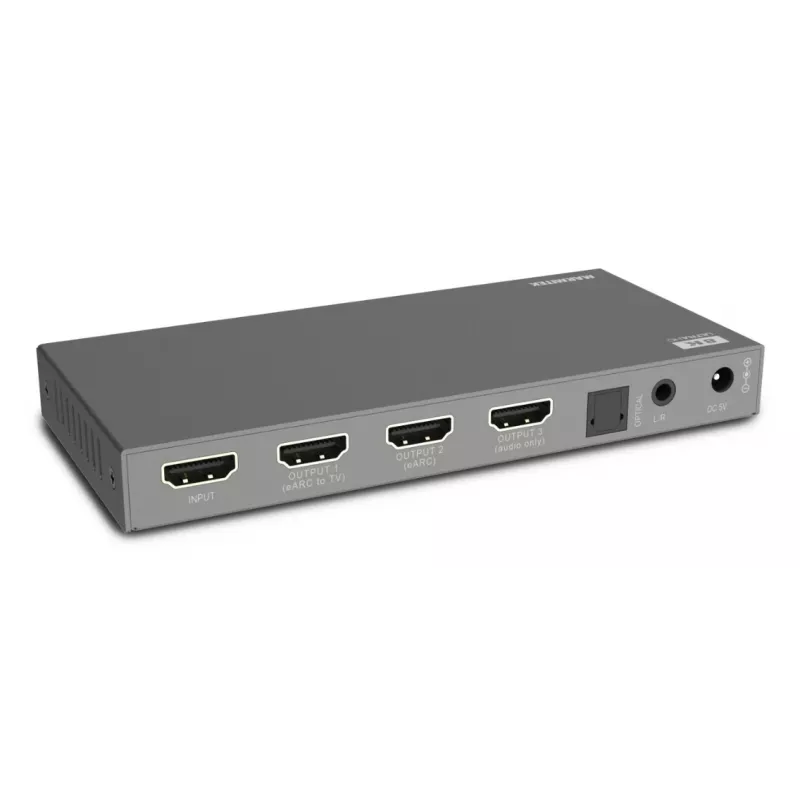Video signal converter Marmitek 25008496 — HDMI input to HDMI/TOSLINK/3.5mm output, up to 7680×4320, 7.1 audio