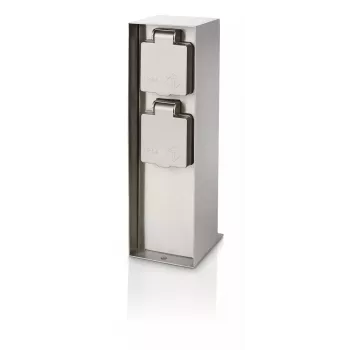 Outdoor socket outlet Philips myGarden 171084716 Stainless steel IP44 50–60 Hz