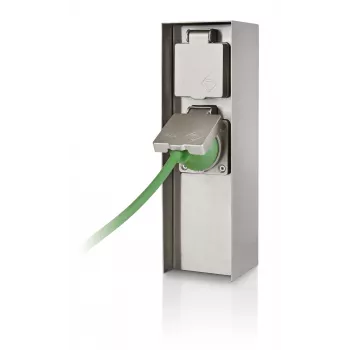 Outdoor socket outlet Philips myGarden 171084716 Stainless steel IP44 50–60 Hz
