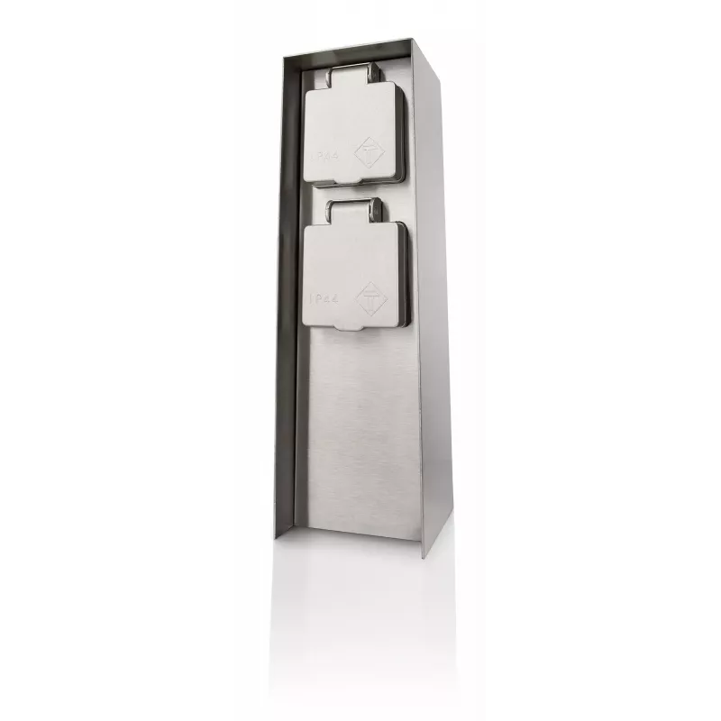 Outdoor socket outlet Philips myGarden 171084716 Stainless steel IP44 50–60 Hz