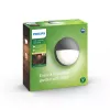 Outdoor wall light Philips myGarden Capricorn 5.5W LED anthracite, aluminium housing, fixed bulb, 214×78×214 mm