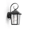 Outdoor Wall Light Philips myGarden Buzzard 60W E27 Black Aluminium (no bulb)