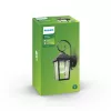 Outdoor Wall Light Philips myGarden Buzzard 60W E27 Black Aluminium (no bulb)