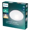 Philips Functional Moire Ceiling Light 10 W, LED, Non-changeable bulb(s), 2700 K, 1000 lm, IP20, White