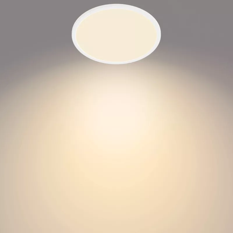 Ceiling light Philips Functional Super Slim 18 W LED, round, white, non-changeable bulb, 220–240 V