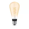 Smart bulb Philips 1-pack ST72 E27 Filament Edison Bluetooth Zigbee