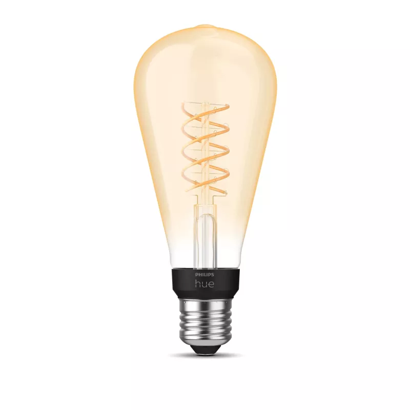 Smart bulb Philips 1-pack ST72 E27 Filament Edison Bluetooth Zigbee
