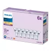 Philips Spot 35W PAR16 GU10 x6, 3.5 W, 35 W, GU10, 255 lm, 15000 h, Warm white