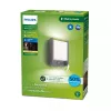 Philips Arbour Wall Light 3.8W, Outdoor wall lighting, Anthracite, Metal, IP44, Patio, Garden, II