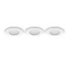 Recessed lighting spot Philips 929003712102, round LED, 1× LED 1000 lm, IP44, dimmable, white