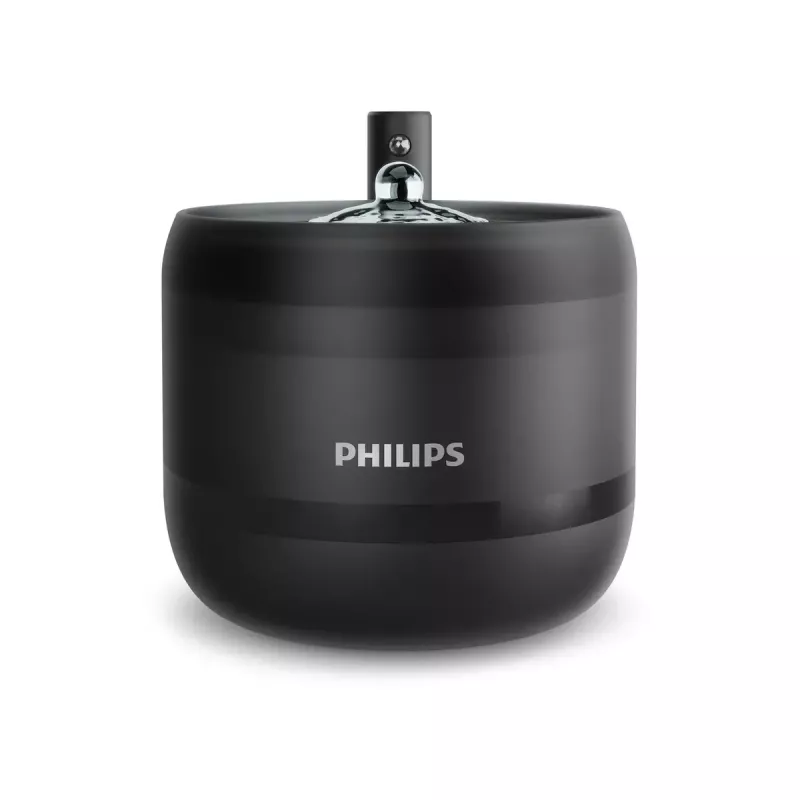 Automatic Pet Water Fountain Philips 3000 Series PAW3210/02, 2.2 L, USB/AC, Black, Plastic
