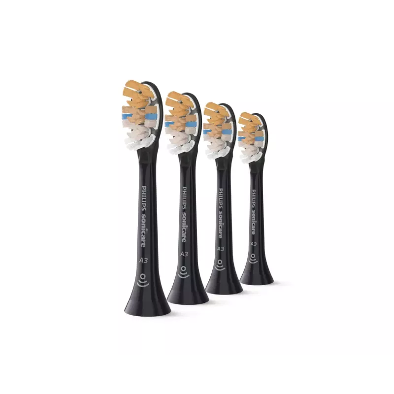 Philips Premium All-in-One HX9094/88 4 pack brush heads Black