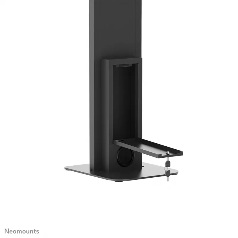 Tablet floor stand Neomounts FL15-628BL1 — universal, lockable, max load 3 kg, black