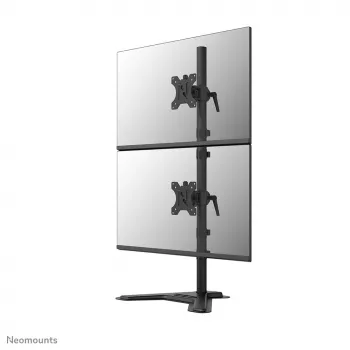Neomounts dual monitor stand DS45-600BL2V for 2 displays 10–32 inch, VESA 75x75–100x100, max load 9 kg, freestanding, black