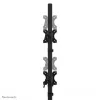 Neomounts dual monitor stand DS45-600BL2V for 2 displays 10–32 inch, VESA 75x75–100x100, max load 9 kg, freestanding, black