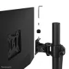 Neomounts dual monitor stand DS45-600BL2V for 2 displays 10–32 inch, VESA 75x75–100x100, max load 9 kg, freestanding, black