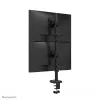 Neomounts DS60-600BL2V Dual monitor arm 10-32 inch, Clamp/Grommet, 9 kg, 25.4 cm (10 inch), 81.3 cm (32 inch), 100 x 100 mm, Black