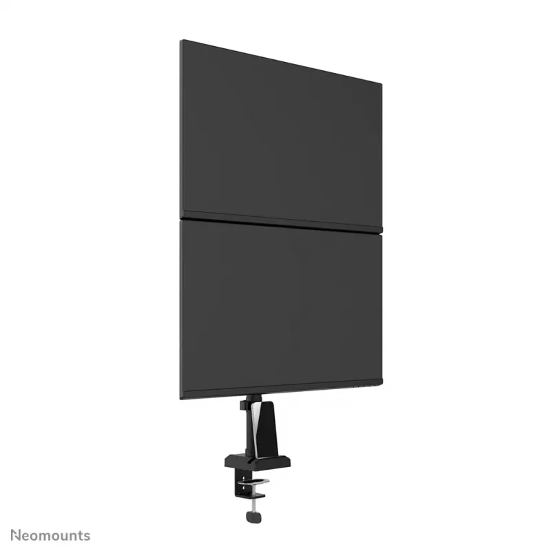 Neomounts DS60-600BL2V Dual monitor arm 10-32 inch, Clamp/Grommet, 9 kg, 25.4 cm (10 inch), 81.3 cm (32 inch), 100 x 100 mm, Black