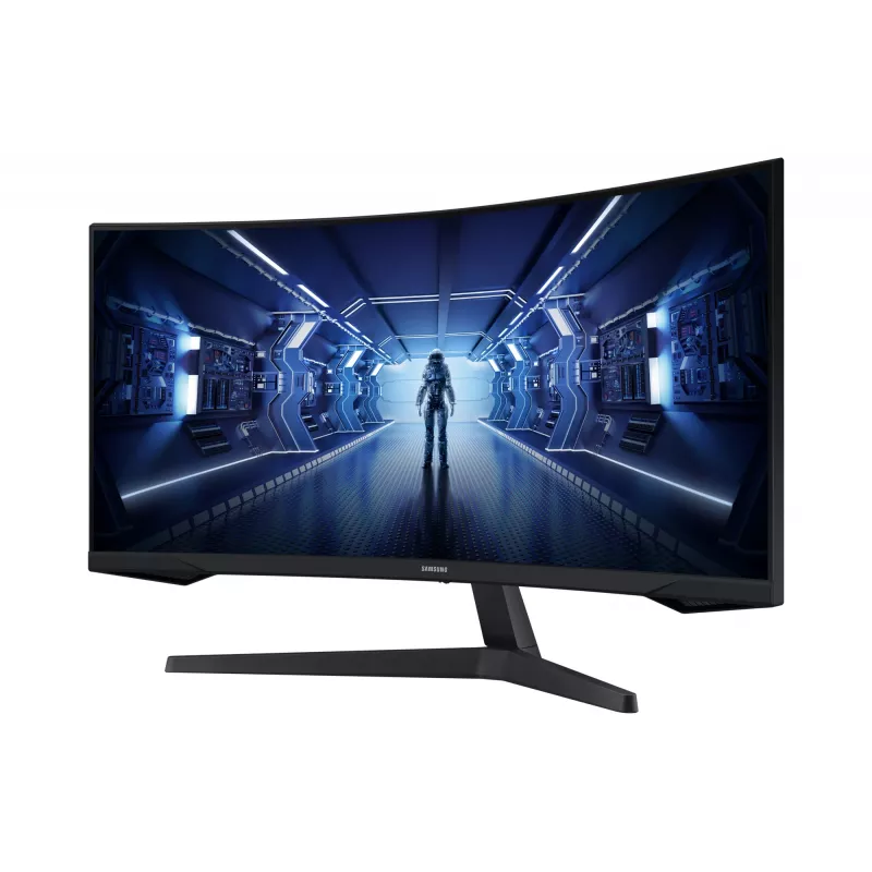 Samsung G55T computer monitor 86.4 cm (34 inch) 3440 x 1440 pixels UltraWide Quad HD LED Black