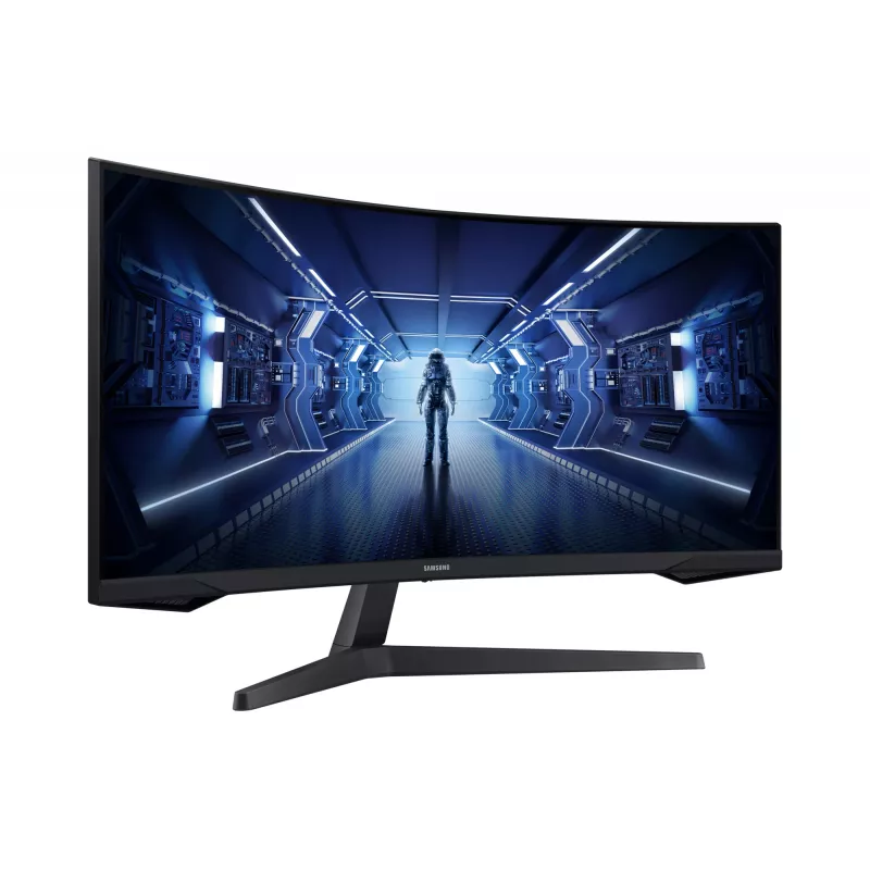 Samsung G55T computer monitor 86.4 cm (34 inch) 3440 x 1440 pixels UltraWide Quad HD LED Black