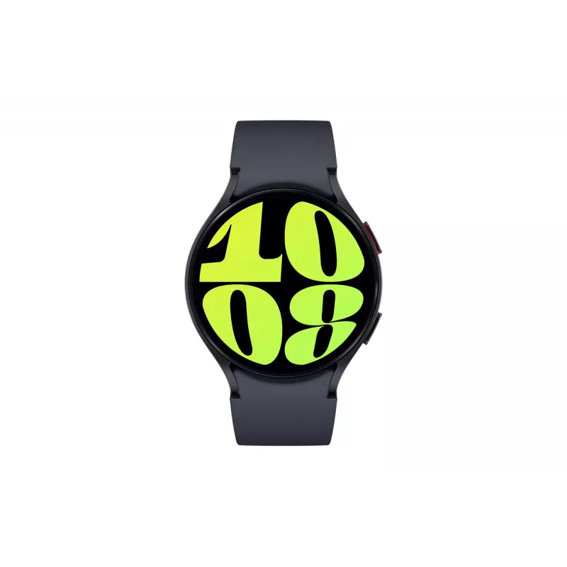 Smartwatch Samsung Galaxy Watch6 44 mm, Graphite, 425 mAh, Touchscreen, Aluminium case, Bluetooth, 50 m waterproof