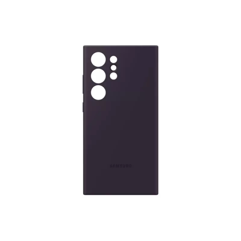 Cover Samsung Galaxy S24 Ultra Silicone Case Dark Violet