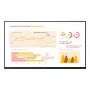 LG 86TR3BQ-B interactive whiteboard 2.18 m (86 inch) 3840 x 2160 pixels Touchscreen Black