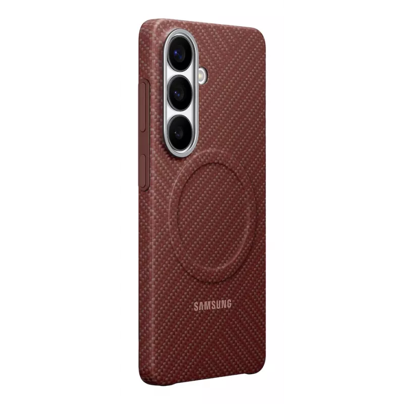 Samsung M1 Carbon Magnet Coralred mobile phone case 16 cm (6.3 inch) Cover Red