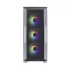 Zalman I3 Neo ATX Mid Tower PC Case Mesh front for efficient cooling Pre-installed fan 3 Midi Tower Black