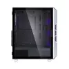 Zalman I3 Neo ATX Mid Tower PC Case Mesh front for efficient cooling Pre-installed fan 3 Midi Tower Black