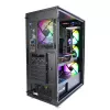 Zalman I3 Neo ATX Mid Tower PC Case Mesh front for efficient cooling Pre-installed fan 3 Midi Tower Black