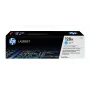 HP 128A Cyan Original LaserJet Toner Cartridge, 1300 pages, Cyan, 1 pc(s)