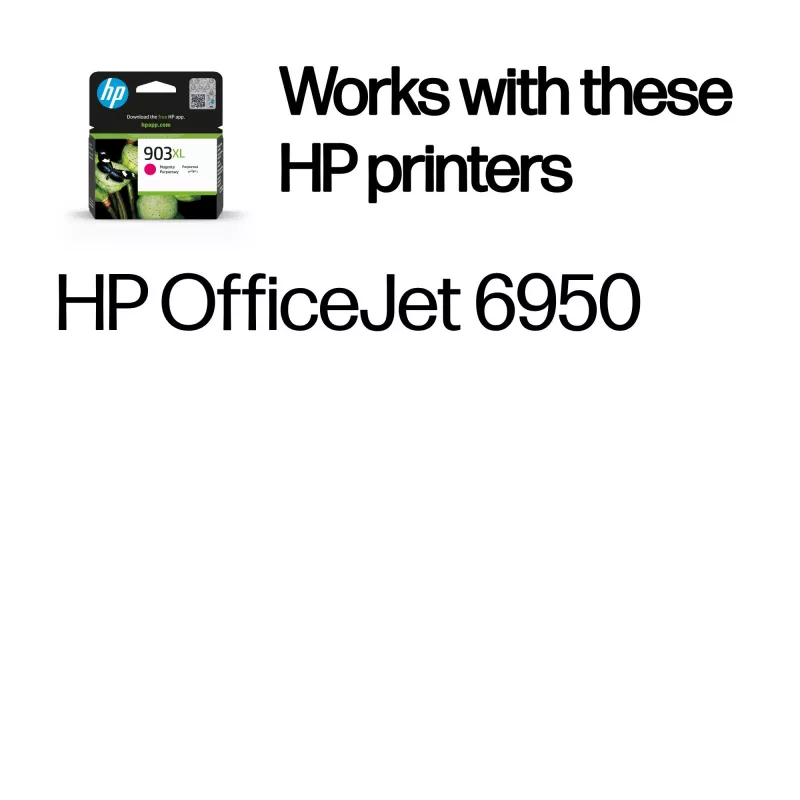 HP 903XL High Yield Magenta Original Ink Cartridge, Magenta, 1 pc(s), 750 pages