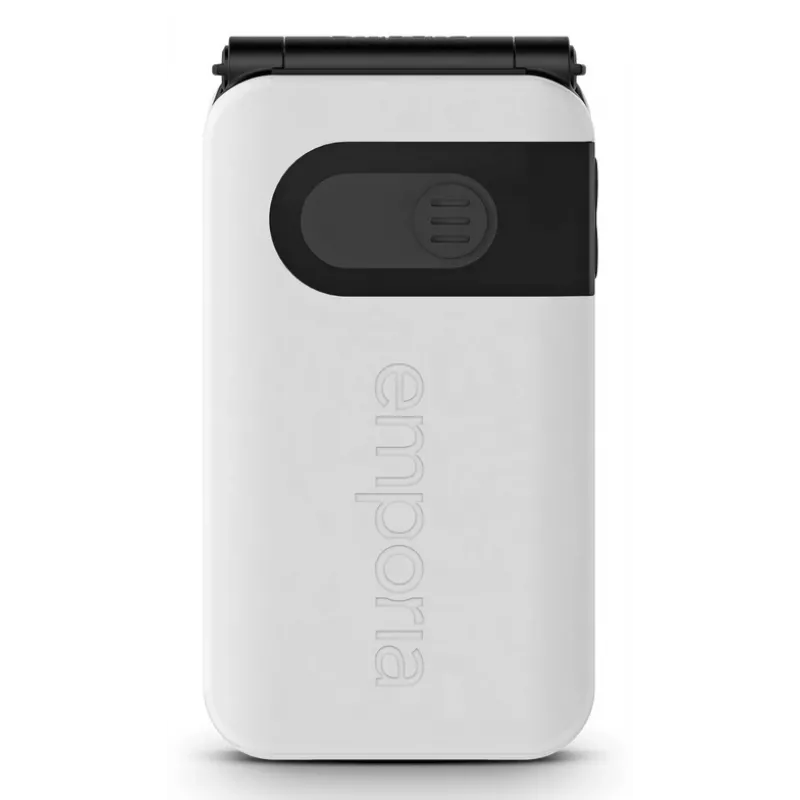Emporia SIMPLICITYglam.4G 7.11 cm (2.8 inch) 106 g White Senior phone