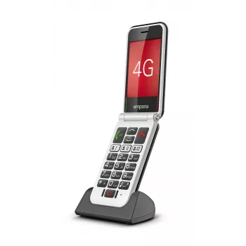 Emporia SIMPLICITYglam.4G 7.11 cm (2.8 inch) 106 g Black Senior phone
