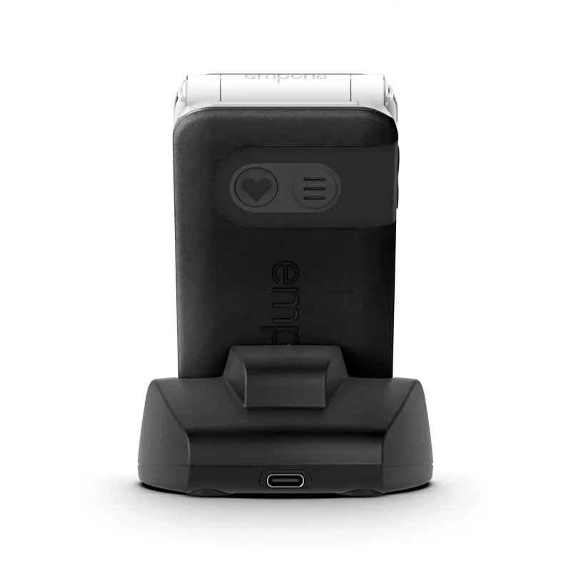 Emporia SIMPLICITYglam.4G 7.11 cm (2.8 inch) 106 g Black Senior phone
