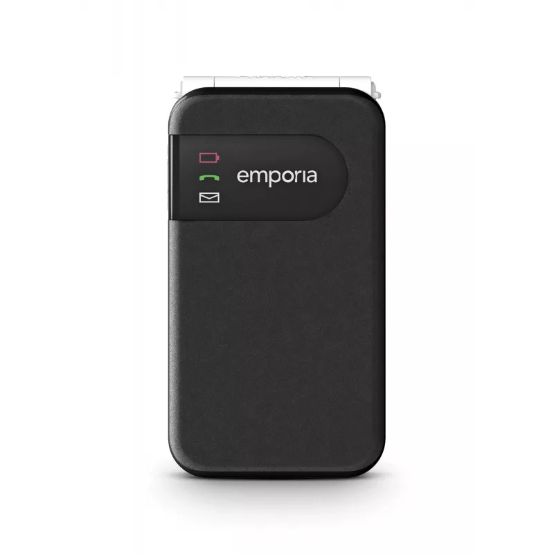 Emporia SIMPLICITYglam.4G 7.11 cm (2.8 inch) 106 g Black Senior phone