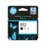 HP 912 Black Original Ink Cartridge, Black, 1 pc(s), 250 pages