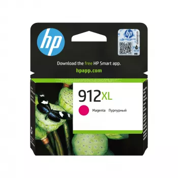 HP 912XL High Yield Magenta Original Ink Cartridge, Magenta, 1 pc(s), 700 pages