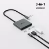 TP-Link UH3020C interface hub USB Type-C 5000 Mbit/s Grey