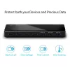 TP-Link UH700 interface hub USB 3.2 Gen 1 (3.1 Gen 1) Micro-B 5000 Mbit/s Black