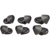 HP Poly Voyager 6200 Medium Eartips (2 Pieces), Cushion/ring set, Black