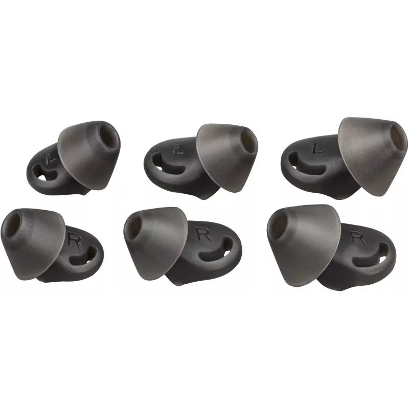 HP Poly Voyager 6200 Medium Eartips (2 Pieces), Cushion/ring set, Black