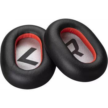 HP Poly Voyager 8200 Black Leatherette Ear Cushions (2 Pieces)