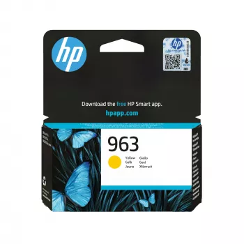 HP 963 Yellow Original Ink Cartridge, Yellow, 1 pc(s), 700 pages