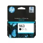 HP 963 Black Original Ink Cartridge, Black, 1 pc(s), 1000 pages