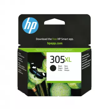HP 305XL High Yield Black Original Ink Cartridge, Black, 1 pc(s), 240 pages