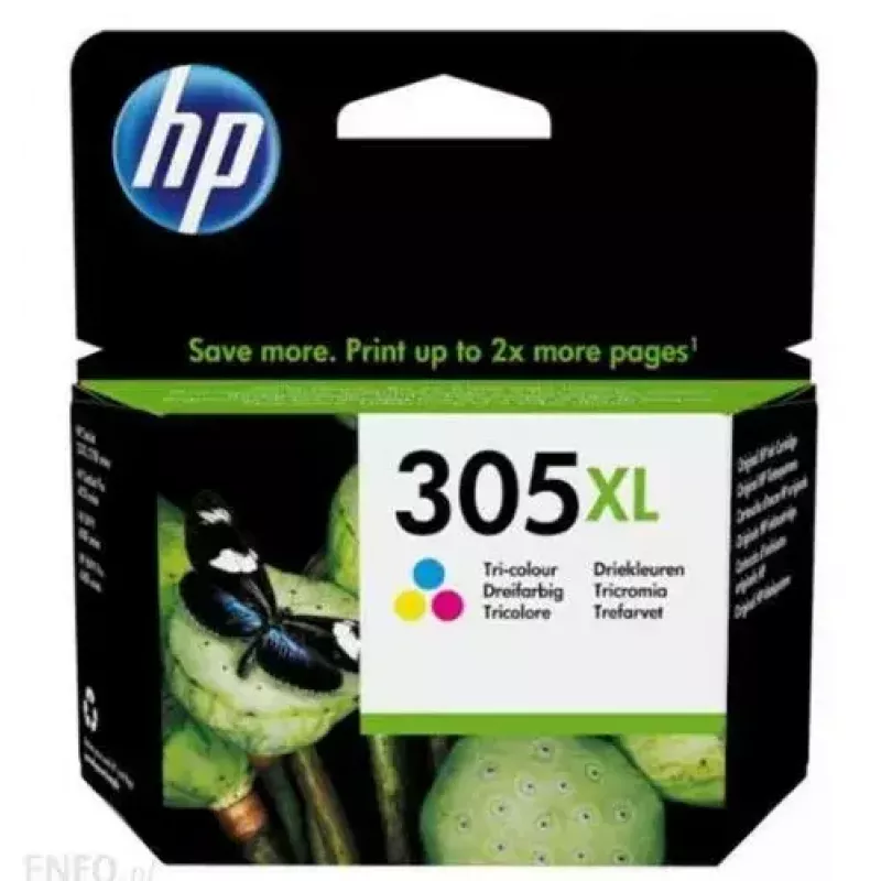 HP 305XL High Yield Tri-color Original Ink Cartridge