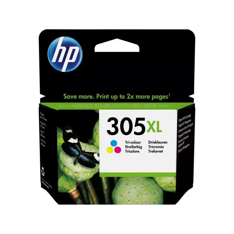 HP 305XL High Yield Tri-color Original Ink Cartridge